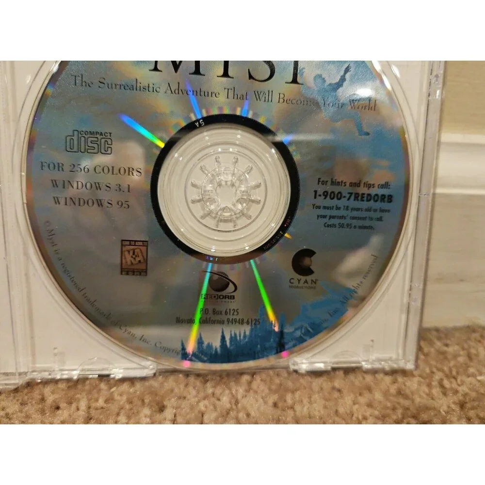 Myst (Apple, 1993) Disc Only